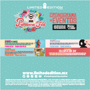 LIMITED EDITION: PRIMAVERA FEST 2023.
