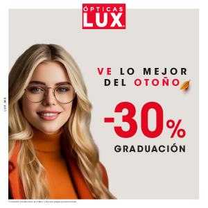 ÓPTICAS LUX: VE LO MEJOR DEL OTOÑO.