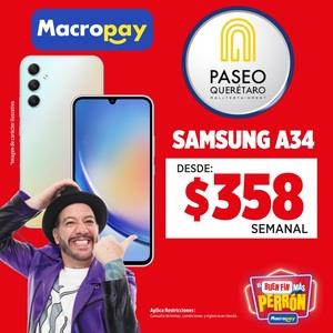 MACROPAY: SAMSUNG A34.