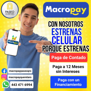 CELULARES MACRO PAY.