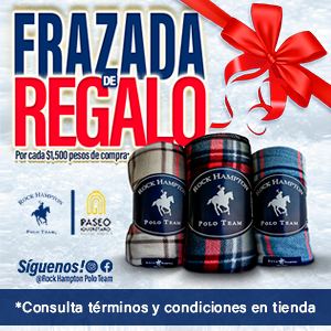 ROCK HAMPTON POLO TEAM: FRAZADA DE REGALO.