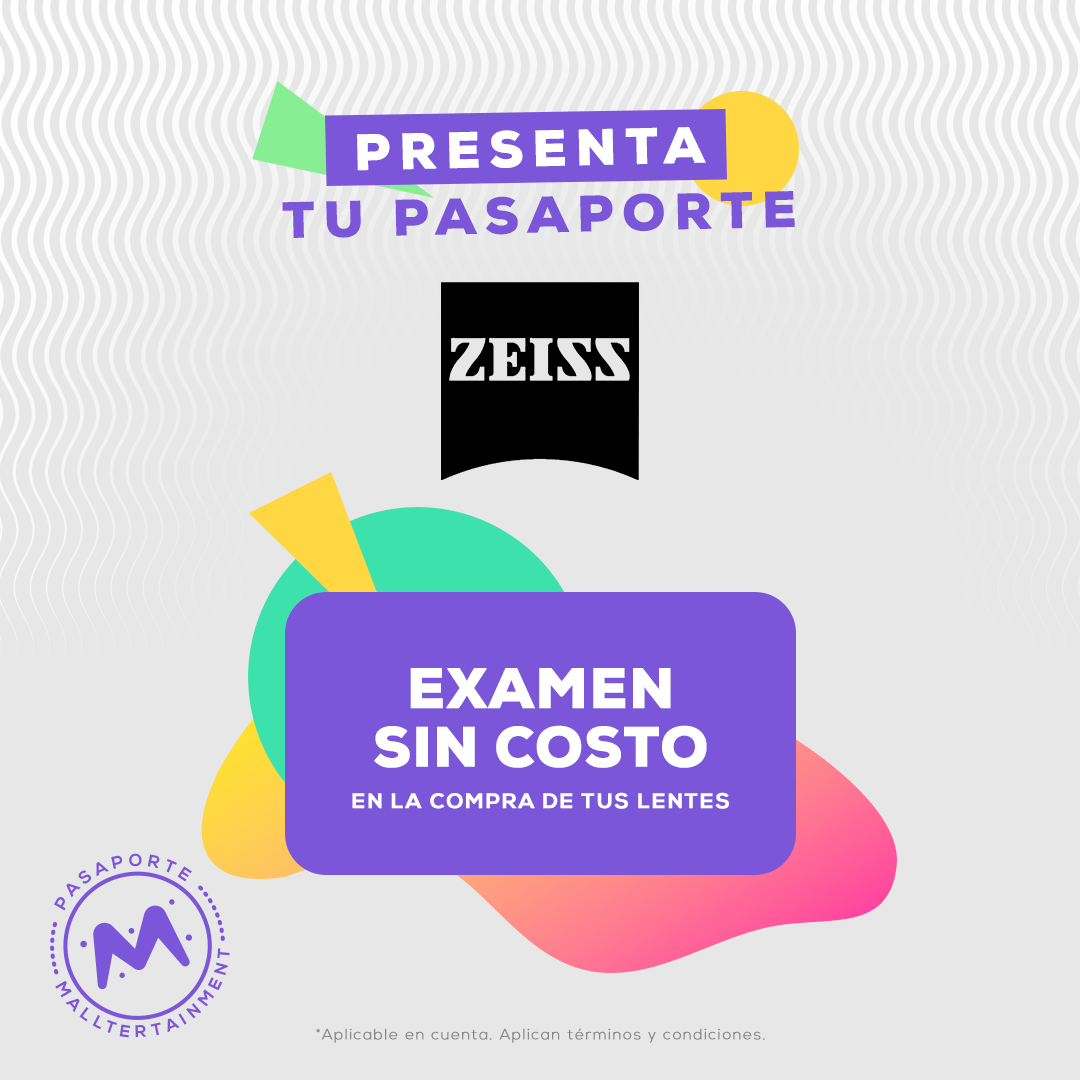 Examen sin costo en la compra de lentes