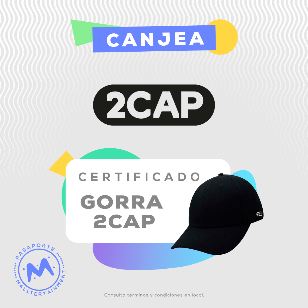 GORRA 2CAP.