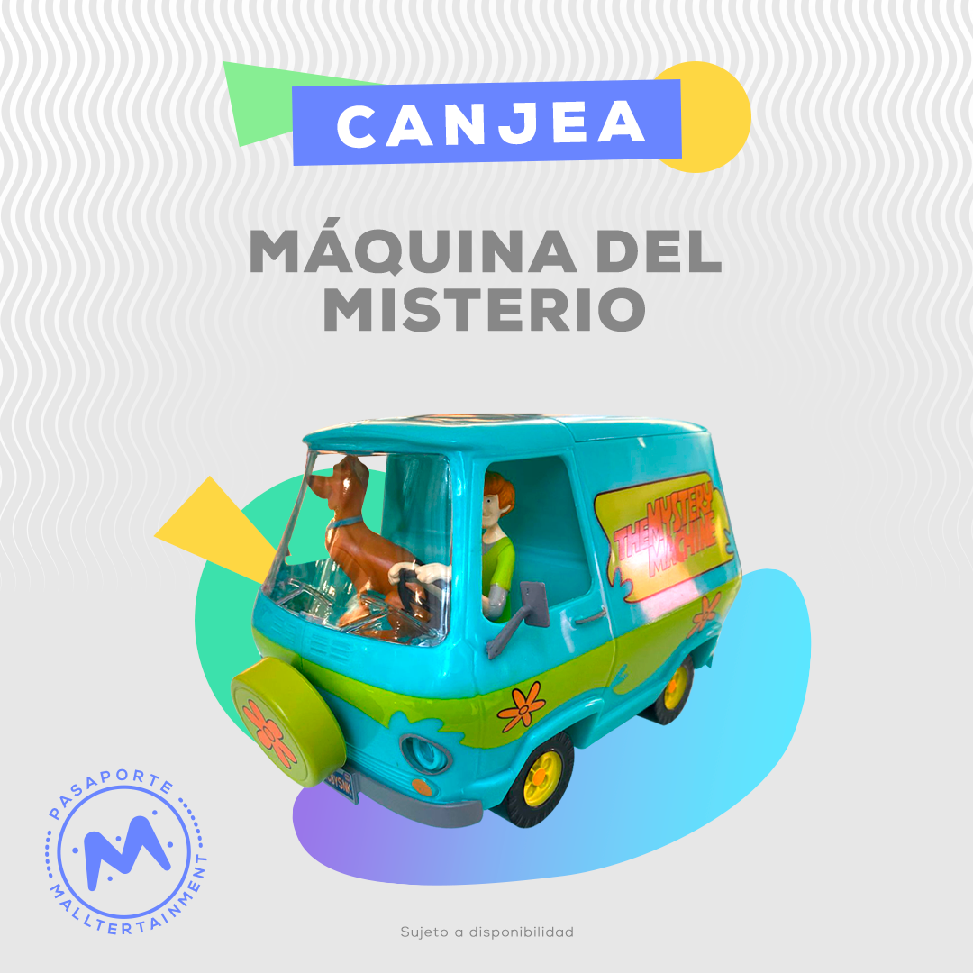 Camioneta máquina del misterio.