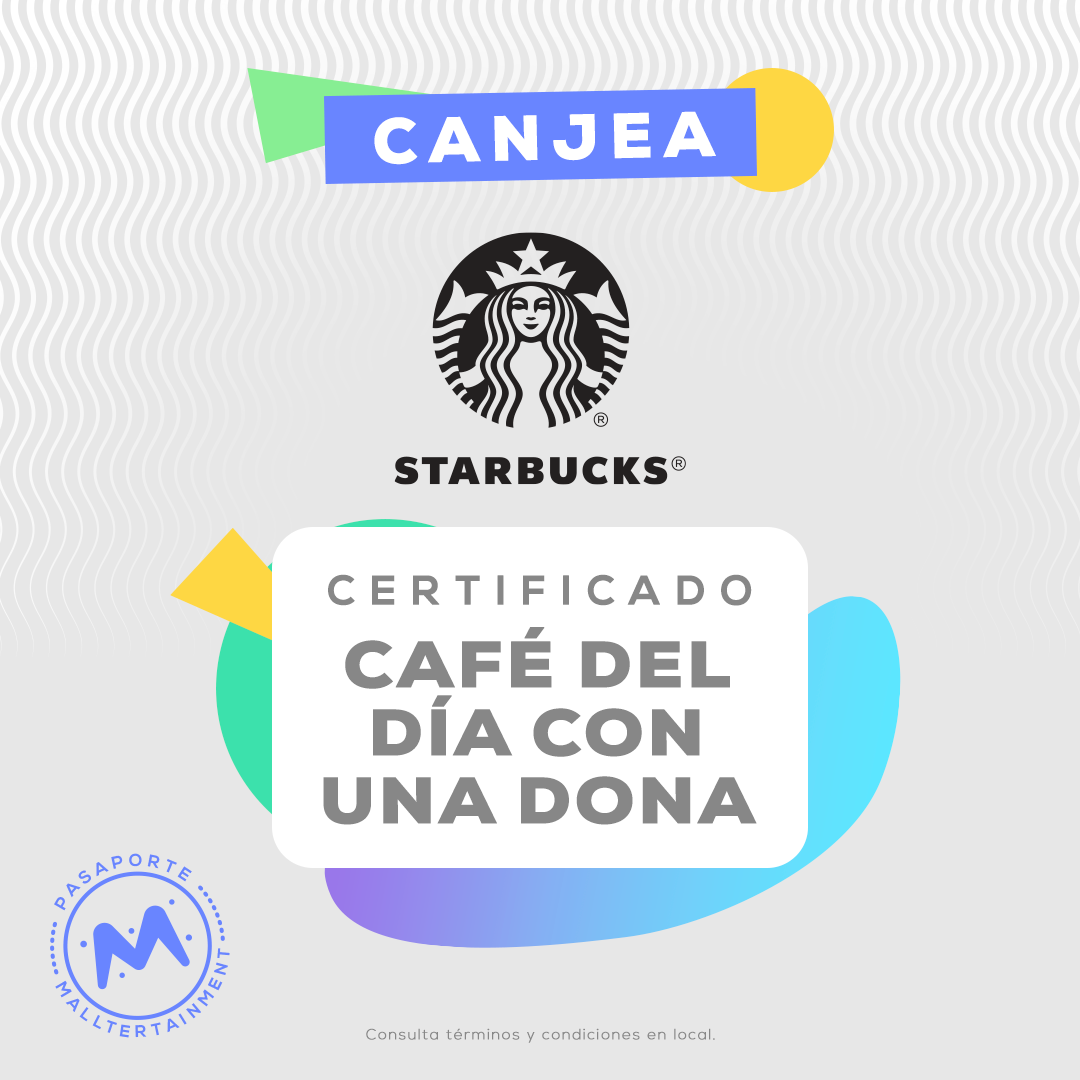 Café del día con una dona.